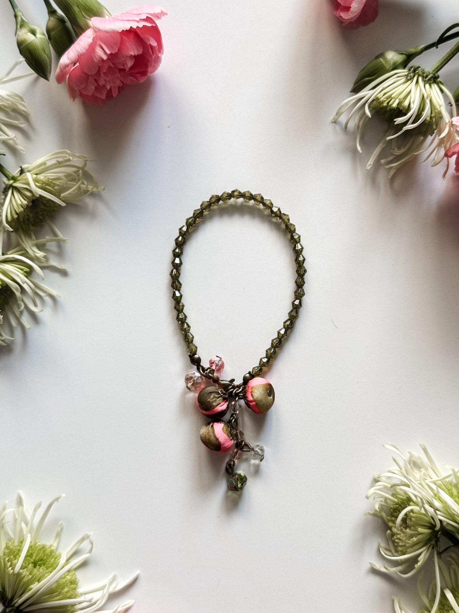 Joy_bracelet_olive pink